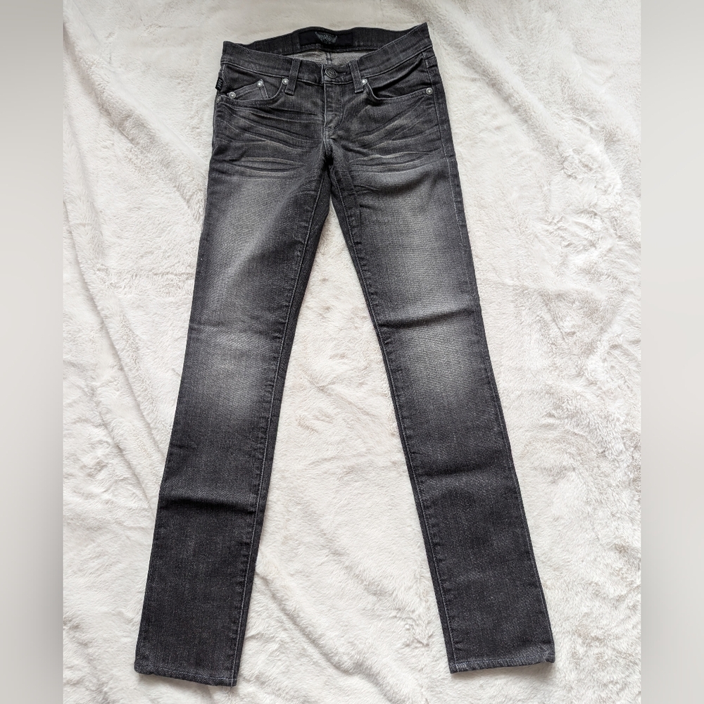 Rock & Republic Mid Rise Skinny Jeans, size 25